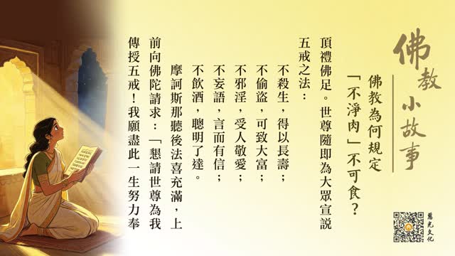 佛教为何规定“不净肉”不可食？-第261集